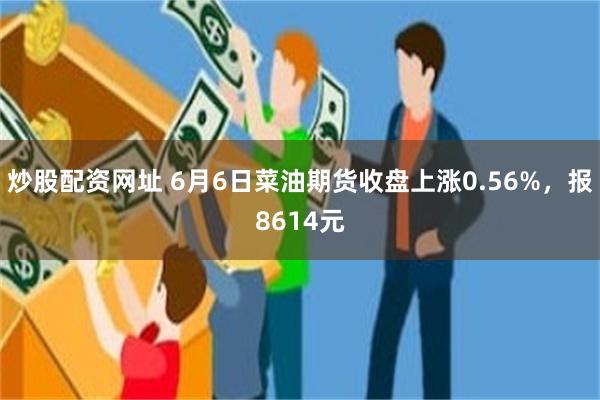 炒股配资网址 6月6日菜油期货收盘上涨0.56%，报8614元